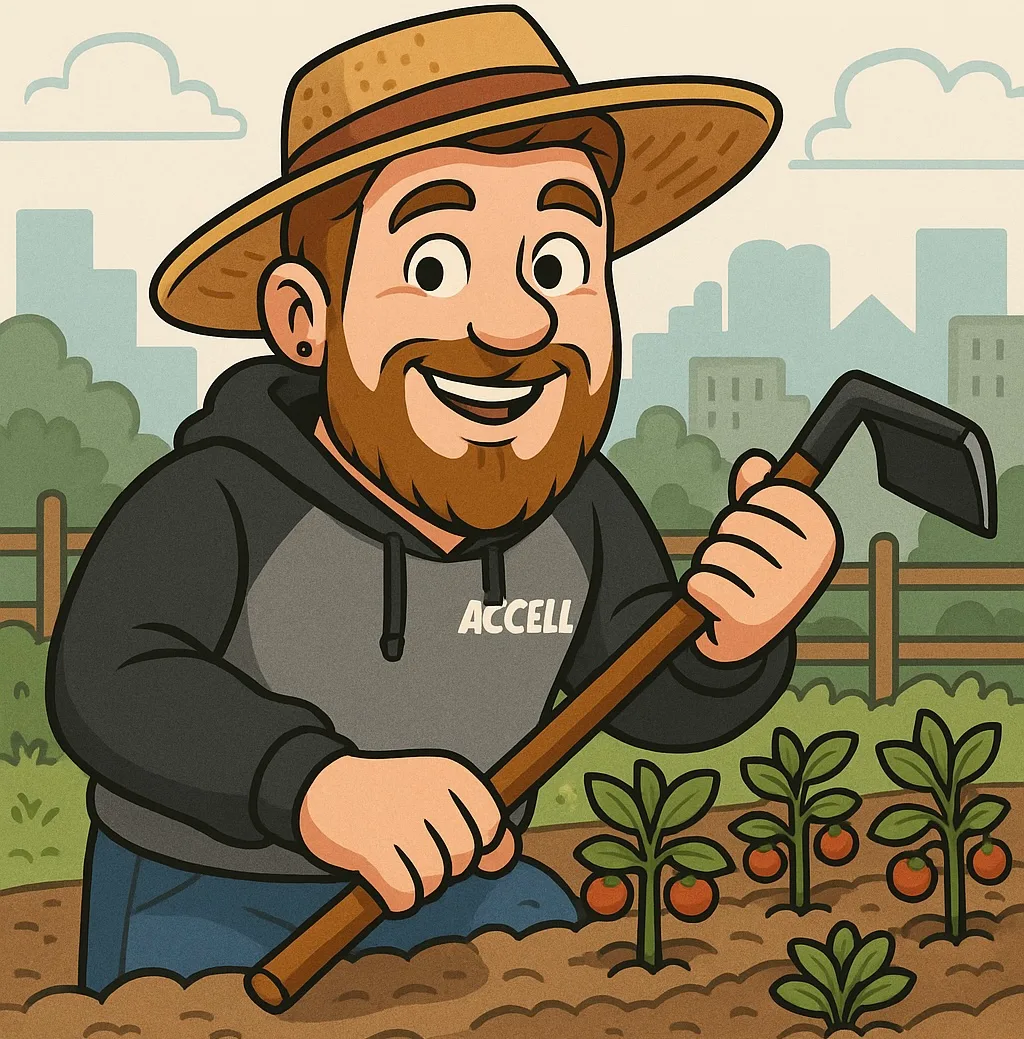 Local Delivery Services and insights from tending a healthy garden